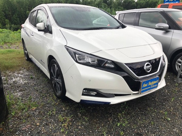 2019　日産リーフG　パール　35.000㎞入庫致しました。